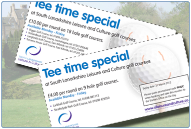 Golf promotions