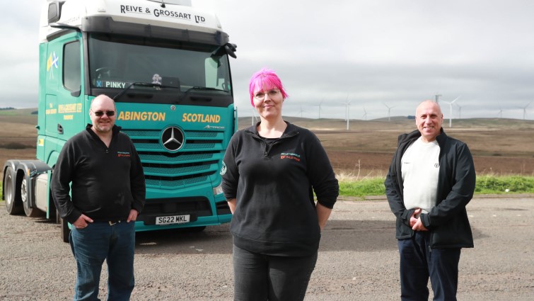 Windfarm fund helps Heather drive her career