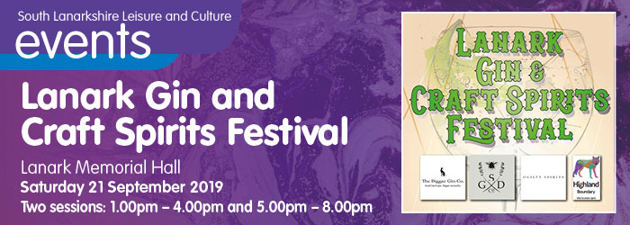 Lanark Gin and Craft Spirits Festival