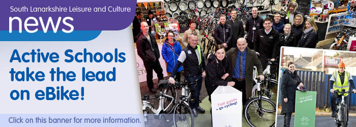 Active Schools take the lead on eBike