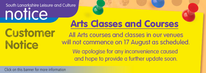 Arts classes and courses