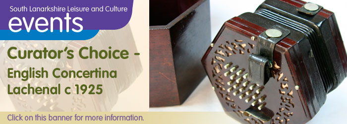 The Townhouse, Hamilton Curator's Choice: English Concertina – made by Lachenal c 1925