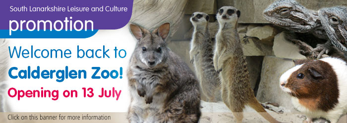 Welcome back to Calderglen Zoo