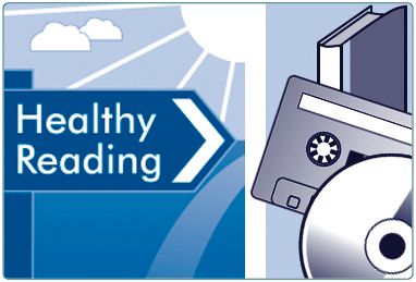 Healthy reading in the libraries.