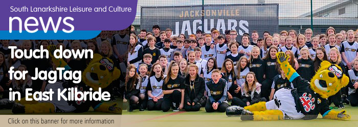 Touch Down for JagTag in East Kilbride