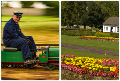 Strathaven Park, Strathaven.  part of South Lanarkshire Leisure and Culture.