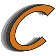 large 'C' symbol