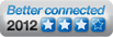 Better connected 2012 3 star website