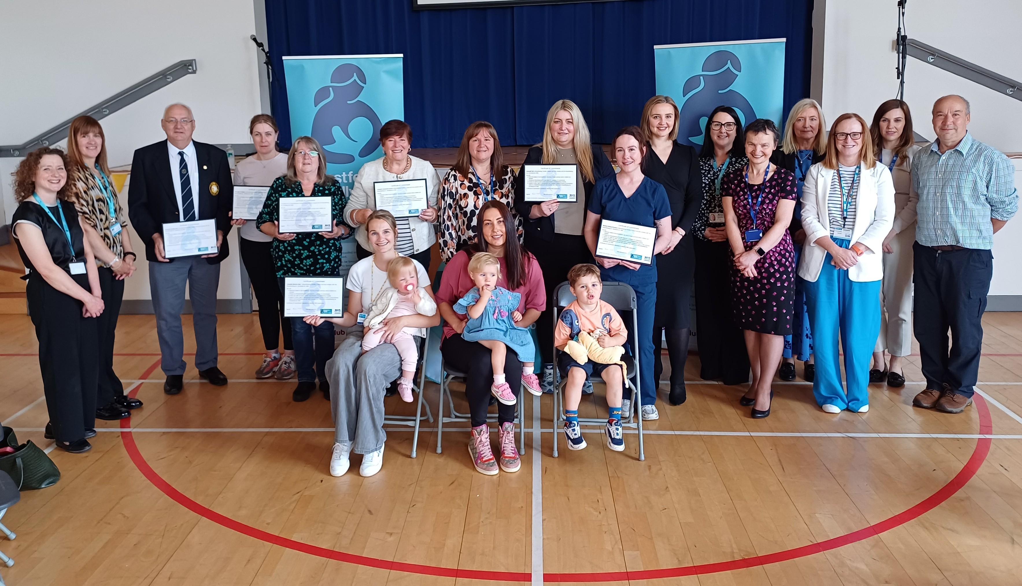 Carnwath becomes Lanarkshire’s first ‘Breastfeeding Friendly’ town