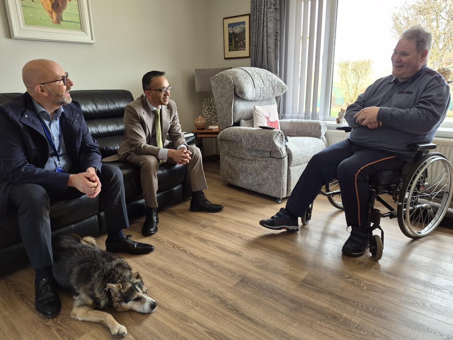 A smile at the door: compassionate care at the heart of Care at Home in Clydesdale