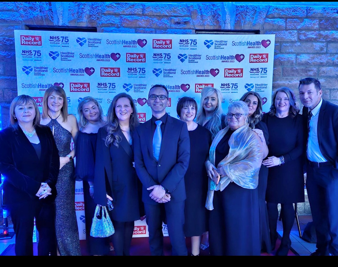 SLC Lanarkshire health and care stars shine at national awards night