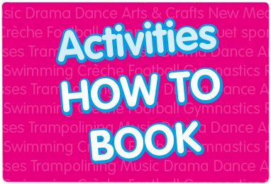 How to book ACE activities