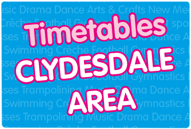 Clydesdale ACE timetables
