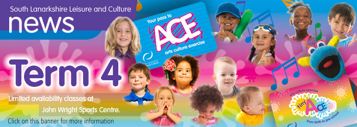 ACE Term 4 limited availability at John Wright Sports Centre
