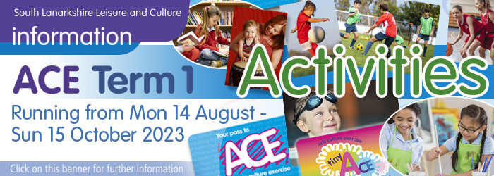 ACE Term 1 Children's Activities Slider image
