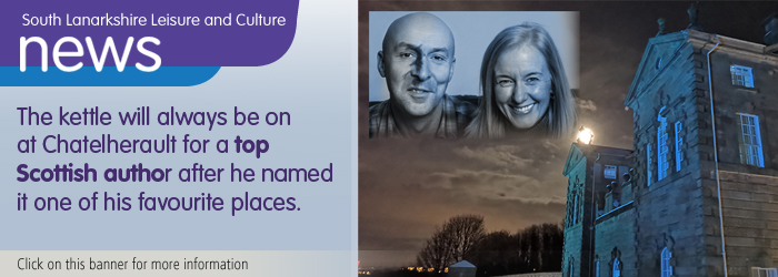 Kettle's on for Christopher Brookmyre Slider image