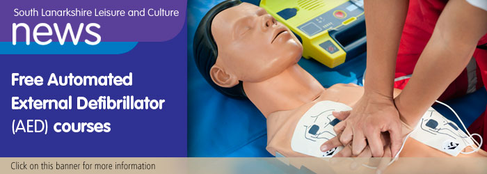 Free AED Courses with South Lanarkshire Leisure
