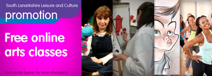 Free online arts classes Slider image