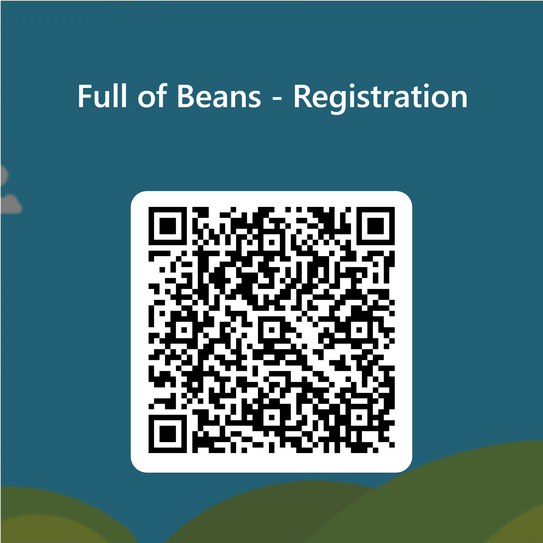 QR code for Full of Beans registration