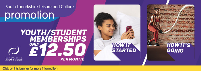 Health and fitness junior membership Slider image