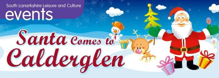Santa comes to Calderglen!