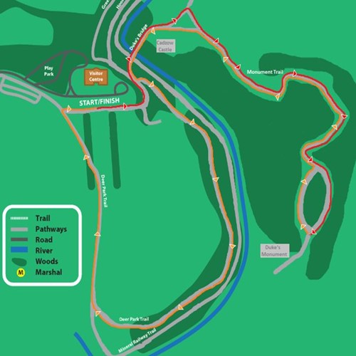 Ultra run map