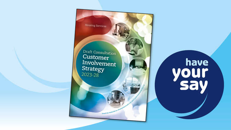 This image shows the front cover of the Customer involvement strategy
