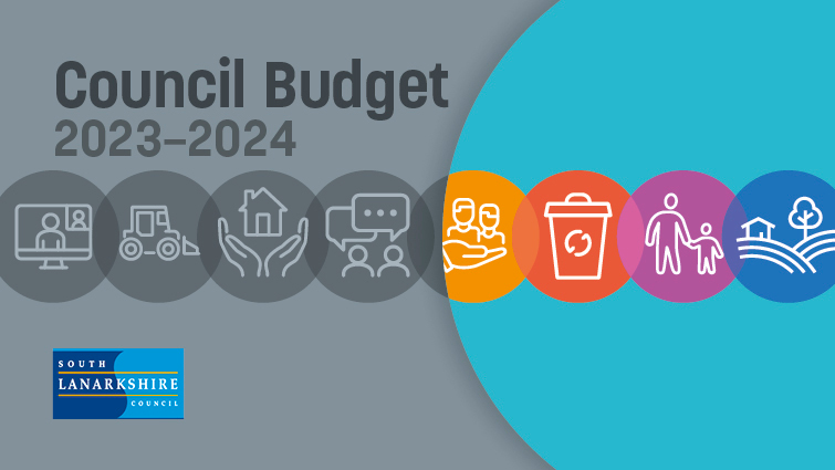 This graphic says Council Budget 2023-2024