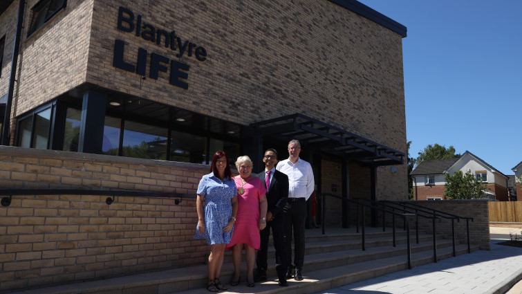 Praise for staff and partners as Blantyre Life officially opens