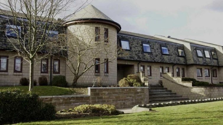 The former Canderaven Care Home, in Stonehouse, that has now been taken over by children's charity SMILE through a community asset transfer.