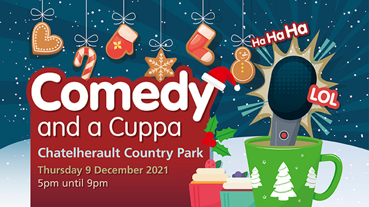 Comedy and a cuppa at Chatelherault Country Park