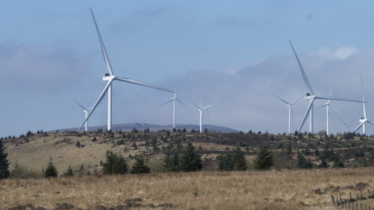 Wind farm officially opened by Provost