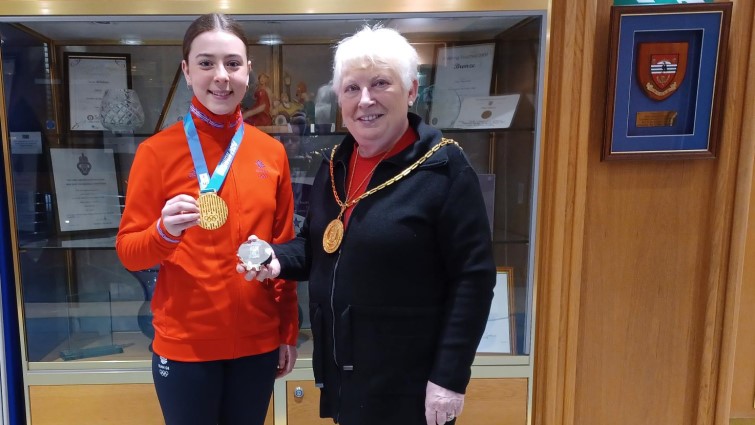 Provost congratulates Youth Olympic Champion