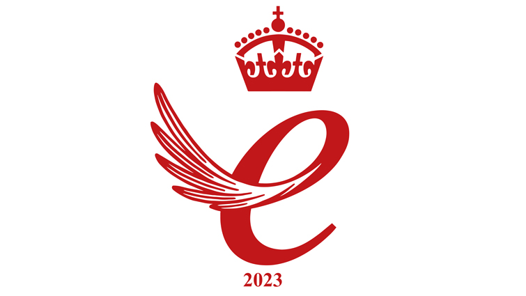 This is the logo for the King’s Awards for Enterprise