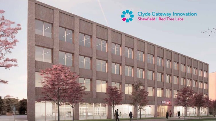 artist's impression of what the Red Tree Labs building will look like