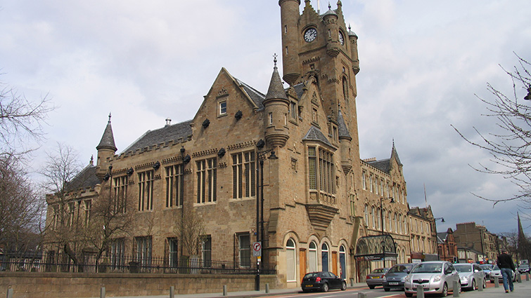 A view of Rutherglen Town Hall