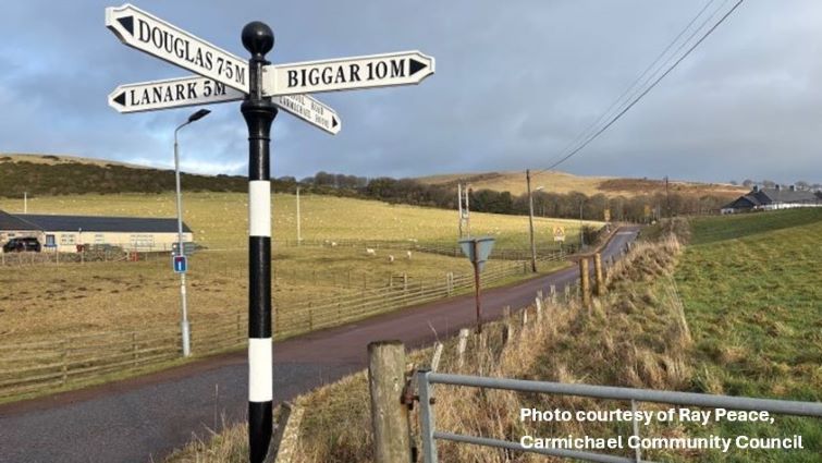 Restored sign of the past points to a better future for villagers